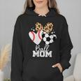 Ball Mom Soccer Baseball Mom Heart Wmen Hoodie Ball Mom Soccer Baseball Mom Heart Wmen Hoodie