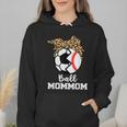 Ball MomMom Soccer Baseball Mom Mom Wmen Hoodie