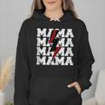 Baseball Mama Baseball Mom Wmen Hoodie