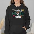 Baseball Mom Cute Retro Look Mothers Will Love Wmen Hoodie Baseball Mom Cute Retro Look Mothers Will Love Wmen Hoodie