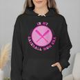 In My Baseball Mom Era Retro Game Day Mom Era 2 Sides Wmen Hoodie
