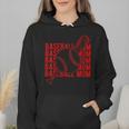 Baseball Mom Homerun Best Mom Sport Player Wmen Hoodie