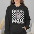 In My Baseball Mom Mama Era Leopard Mom Baseball Wmen Hoodie