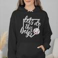 Baseball Mom Shirt Baseball Let's Do This Boys Wmen Hoodie