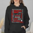 Baseball Mom Traits For Great Mothers Grey And Red Wmen Hoodie Baseball Mom Traits For Great Mothers Grey And Red Wmen Hoodie