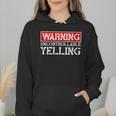 Baseball Mom Warning Uncontrollable Yelling Funny Sign Wmen Hoodie Baseball Mom Warning Uncontrollable Yelling Funny Sign Wmen Hoodie