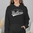 Busy Raising Ballers Baseball Mom & Parent Sports Wmen Hoodie Busy Raising Ballers Baseball Mom & Parent Sports Wmen Hoodie