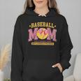 Coquette Baseball Mom Bow Like A Normal Mom But Mother's Day Wmen Hoodie