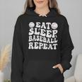 Eat Sleep Baseball Repeat Baseball Lover Baseball Mom Girls Wmen Hoodie Eat Sleep Baseball Repeat Baseball Lover Baseball Mom Girls Wmen Hoodie