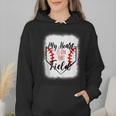 My Heart Is On That Field Baseball Mom Momm Wmen Hoodie My Heart Is On That Field Baseball Mom Momm Wmen Hoodie