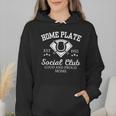 Home Plate Social Club Baseball Moms Group Tee Wmen Hoodie Home Plate Social Club Baseball Moms Group Tee Wmen Hoodie
