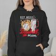 Hot Mess Always Stressed Baseball Mom Wmen Hoodie