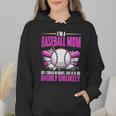 I'm A Baseball Mom Baseball Pitcher Catcher Baseball Player Wmen Hoodie I'm A Baseball Mom Baseball Pitcher Catcher Baseball Player Wmen Hoodie