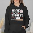 I'm Not Just His Mom I'm His Biggest Fan Baseball Mom Wmen Hoodie I'm Not Just His Mom I'm His Biggest Fan Baseball Mom Wmen Hoodie