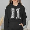 Jersey Number 11 T-Shirt Football Eleven Number Baseball Mom Wmen Hoodie Jersey Number 11 T-Shirt Football Eleven Number Baseball Mom Wmen Hoodie
