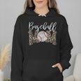 Leopard Baseball Mom Matching Softball Mama Family Matching Wmen Hoodie Leopard Baseball Mom Matching Softball Mama Family Matching Wmen Hoodie