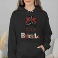 Loud And Proud Baseball Mom Wmen Hoodie