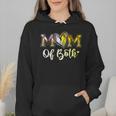 Mom Of Both Softball Baseball Mom Wmen Hoodie