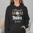 Proud Mom Of a 2024 Senior Class Of 2024 Baseball Mom Wmen Hoodie Proud Mom Of a 2024 Senior Class Of 2024 Baseball Mom Wmen Hoodie