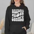 Retro Baseball Mom Summer Groovy Appreciation Wmen Hoodie Retro Baseball Mom Summer Groovy Appreciation Wmen Hoodie