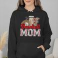 Retro Coffee Baseball Mama Mother's Day Baseball Mom Wmen Hoodie Retro Coffee Baseball Mama Mother's Day Baseball Mom Wmen Hoodie