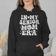 In My Senior Mom Era Class Of 2024 Groovy Baseball Mom Life Wmen Hoodie In My Senior Mom Era Class Of 2024 Groovy Baseball Mom Life Wmen Hoodie
