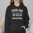Sideline Social Club Baseball Mom 2024 Mother's Day Wmen Hoodie Sideline Social Club Baseball Mom 2024 Mother's Day Wmen Hoodie