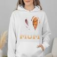 Ball Mom Heart Basketball Baseball Mom Premium Wmen Hoodie Ball Mom Heart Basketball Baseball Mom Premium Wmen Hoodie