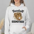 Baseball Godmother Leopard Heart Baseball Mom Game Day Wmen Hoodie Baseball Godmother Leopard Heart Baseball Mom Game Day Wmen Hoodie