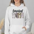 Baseball Mama Coquette Mother's Day Baseball Mom Vintage Wmen Hoodie