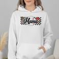 Baseball Mama Game Day Vibes Women Baseball Mom Wmen Hoodie