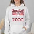 Baseball Mom Since 2000 Wmen Hoodie