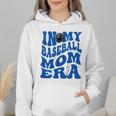 In My Baseball Mom Ear Blue Wmen Hoodie