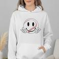 Baseball Mom Era Ball Mom Smile Face Groovy Mother's Day Wmen Hoodie Baseball Mom Era Ball Mom Smile Face Groovy Mother's Day Wmen Hoodie