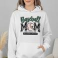 Baseball Mom Green Varsity Baseball Mama Cute Mother's Day Wmen Hoodie