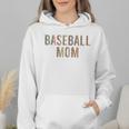 Baseball Mom Leopard Print Baseball Mother's Day Wmen Hoodie Baseball Mom Leopard Print Baseball Mother's Day Wmen Hoodie