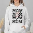 Baseball MOM Lightning Bolt Tshirt Retro Wmen Hoodie