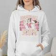 Baseball Mom Mama Mother's Cat In My Baseball Mom Era Wmen Hoodie