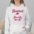 Baseball Mom Raglan Baseball Tee Wmen Hoodie