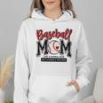 Baseball Mom Red Varsity Baseball Mama Cute Mother's Day Wmen Hoodie Baseball Mom Red Varsity Baseball Mama Cute Mother's Day Wmen Hoodie