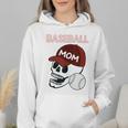 Baseball Mom Skull Sports Skeleton Wmen Hoodie Baseball Mom Skull Sports Skeleton Wmen Hoodie