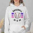 Baseball Mom Sports Mom Proud Baseball Mom Wmen Hoodie