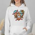 Baseball Mom Valentine Leopard Heart Softball Mother's Day Wmen Hoodie Baseball Mom Valentine Leopard Heart Softball Mother's Day Wmen Hoodie