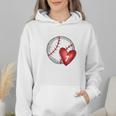Bleached Custom Baseball Mom Number 7 Heart For Mom Wmen Hoodie Bleached Custom Baseball Mom Number 7 Heart For Mom Wmen Hoodie