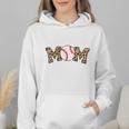 Catcher Mom Baseball Mom Leopard Game Day Wmen Hoodie Catcher Mom Baseball Mom Leopard Game Day Wmen Hoodie