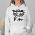 Custom Baseball Mom Number 2 Heart For Mom Wmen Hoodie Custom Baseball Mom Number 2 Heart For Mom Wmen Hoodie