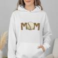 Cute Baseball Mom Leopard Print Mom For Mother's Day Wmen Hoodie Cute Baseball Mom Leopard Print Mom For Mother's Day Wmen Hoodie