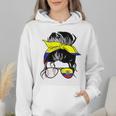 Ecuador Baseball Mom Ecuadorian Baseball Girl Wmen Hoodie