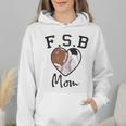 Football Soccer Baseball Mom For Women Wmen Hoodie