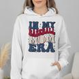 Groovy In My Baseball Mom Era Baseball Mama Mother's Day Wmen Hoodie Groovy In My Baseball Mom Era Baseball Mama Mother's Day Wmen Hoodie